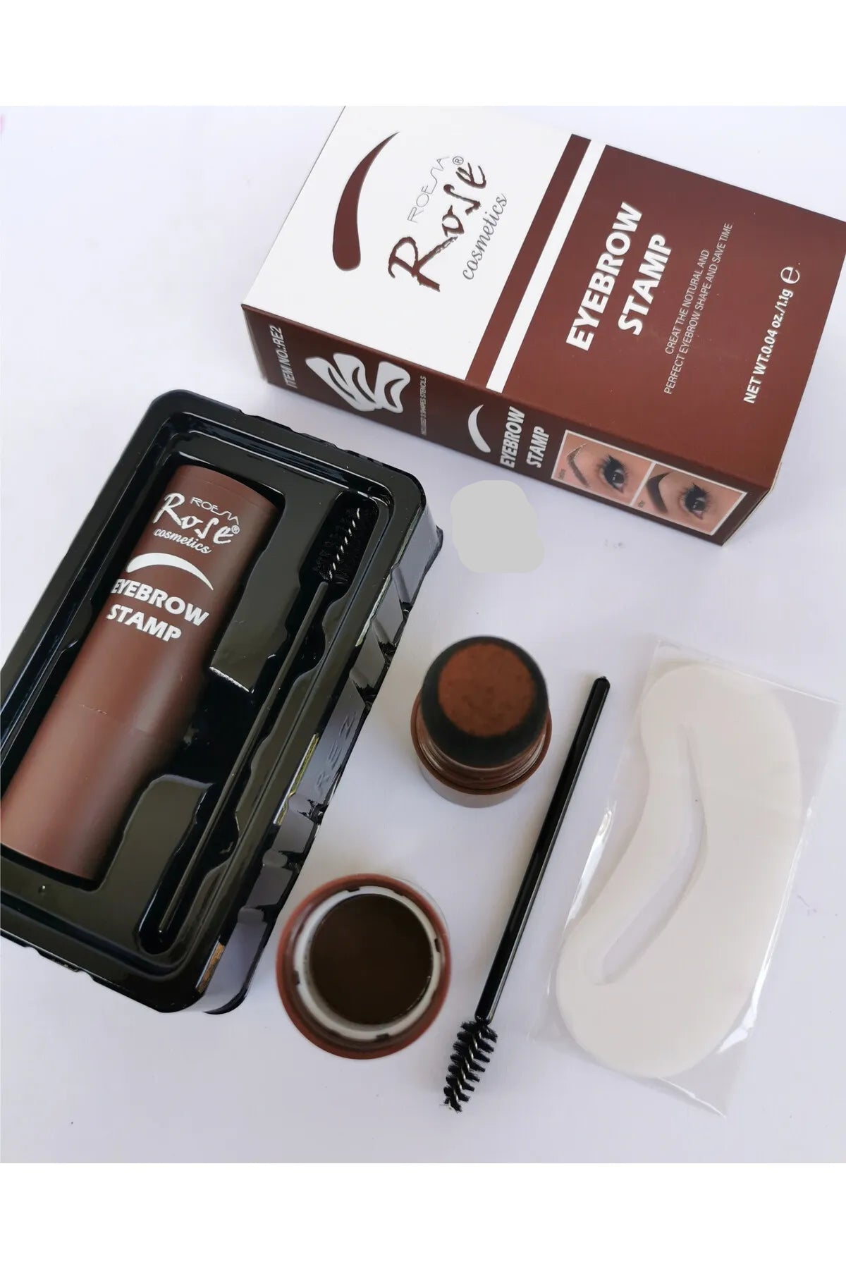 Eyebrow Stamp Kaş Pudrası, Damgası Ve Şekillendirme Kiti