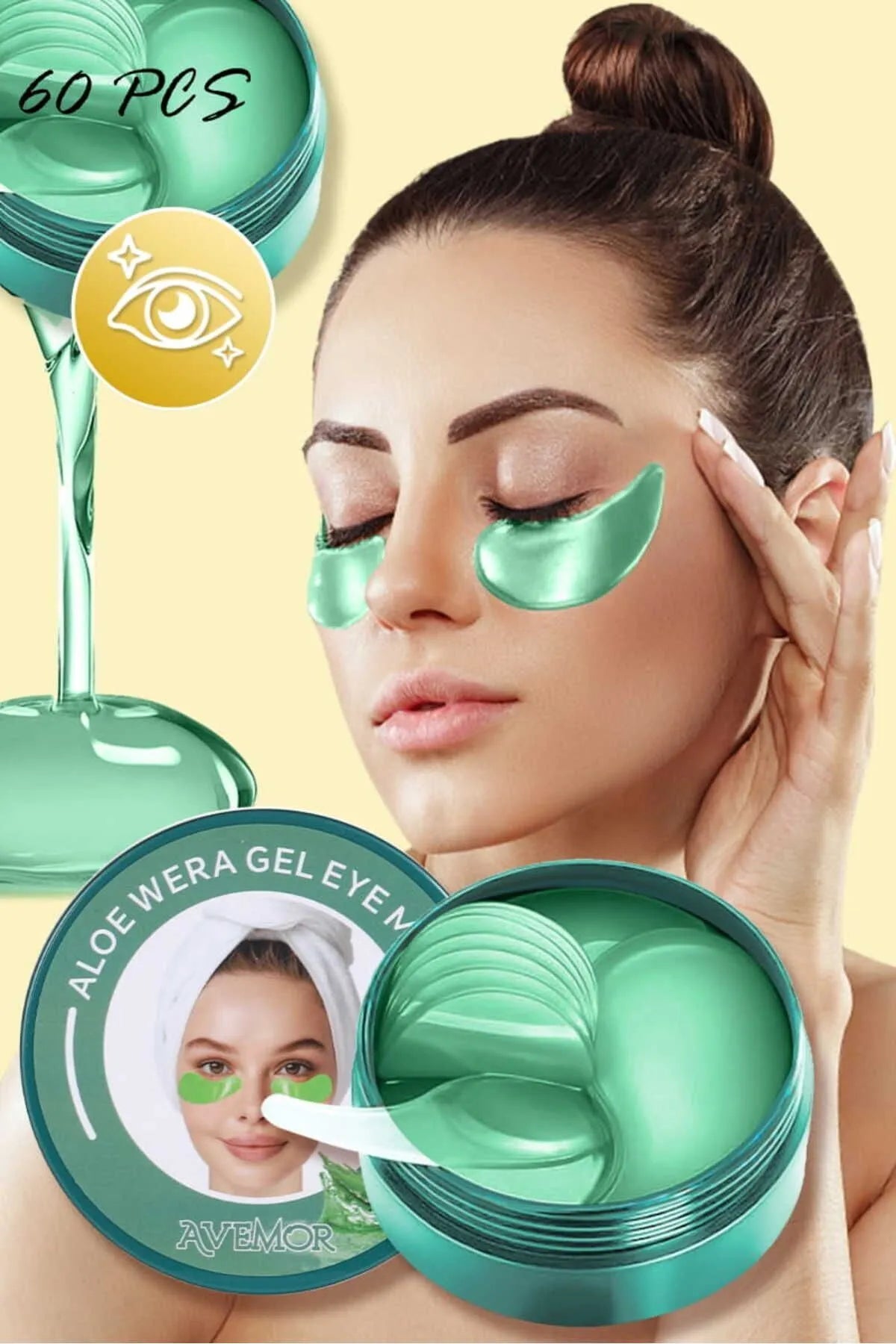 60 Adt Göz Altı Aydınlatıcı, Sıkılaştırıcı Ve Onarıcı Maske 1.4gr*60 Adet